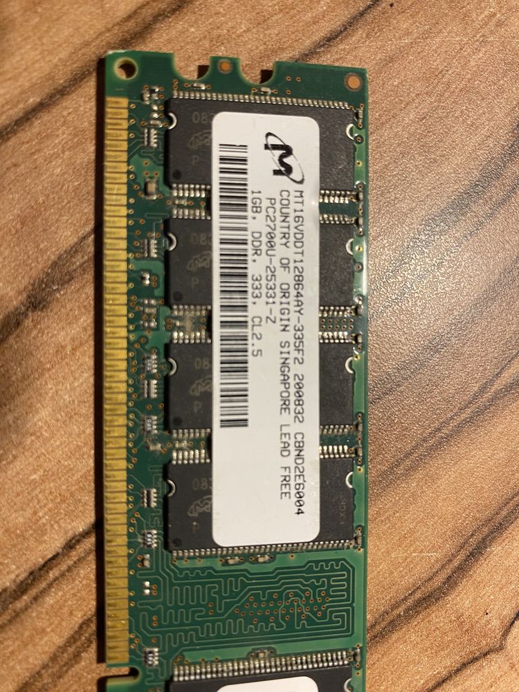 Memorie 1GB, DDR, 400Mhz, CL3