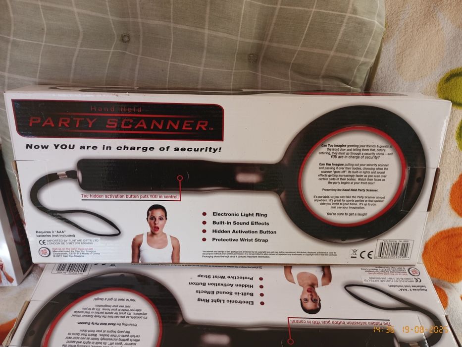 Detector metale pentru petreceri