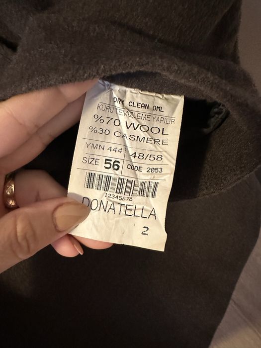 Palton din lână pentru bărbați