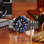 Ceas Seiko 5 Sports Blueberry GMT SKX Re-Interpretation SSK003K1