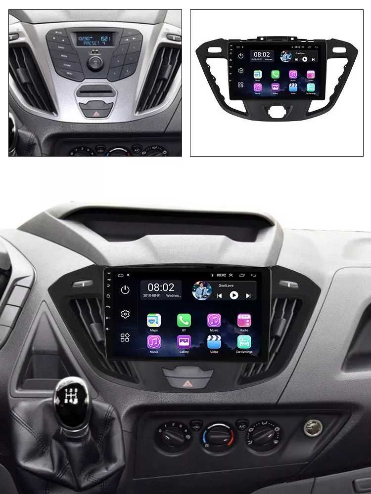 Navigatie Android 13 Ford Transit Tourneo 2012 - 2022 CarPlay + CAMERA