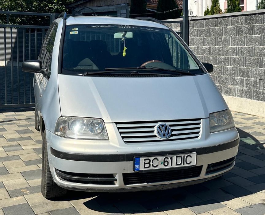 VW Sharan 7 locuri -1.9tdi - itp 2026 - carlig+priza