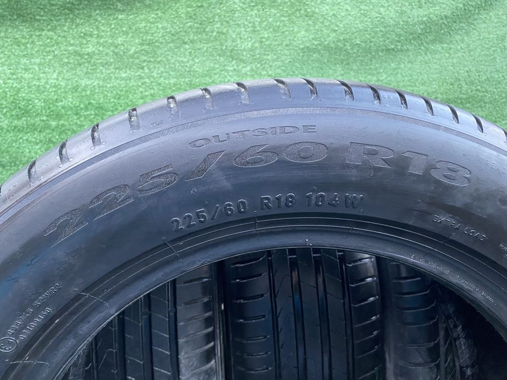 Set 4 anvelope vară 225 60 18 Pirelli Cinturato P7 Profil 5mm Dot 1319