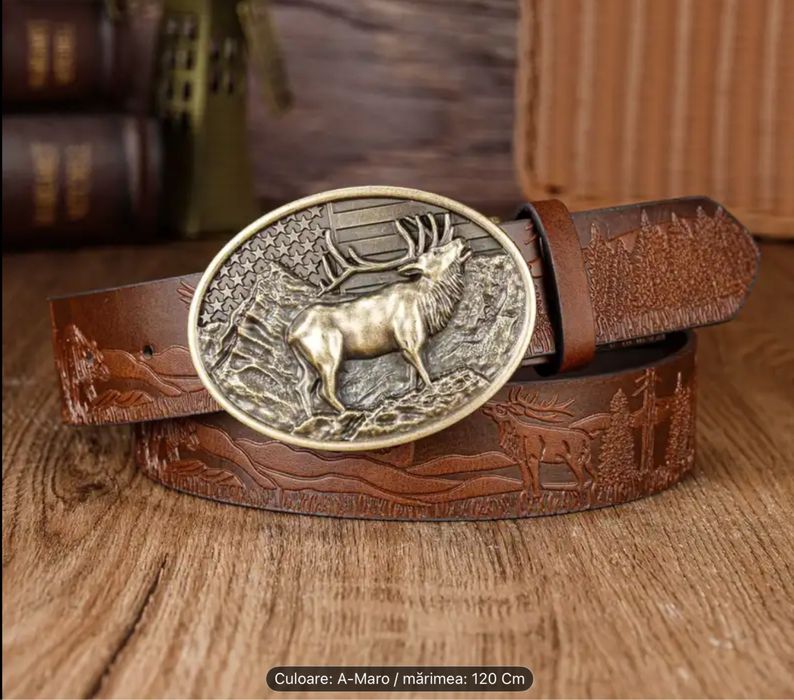 Curele cowboy din piele ecologica