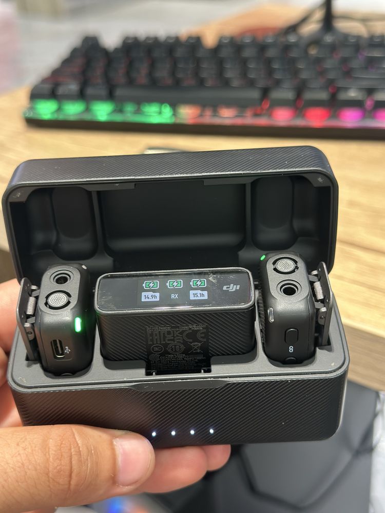 Dji Mic charging case – model: ASB01