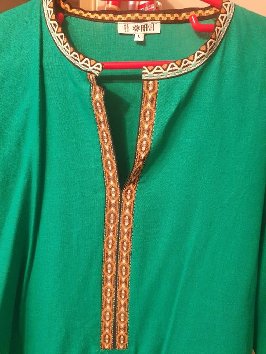 Camasa din in traditionala  masura L Iiana cu