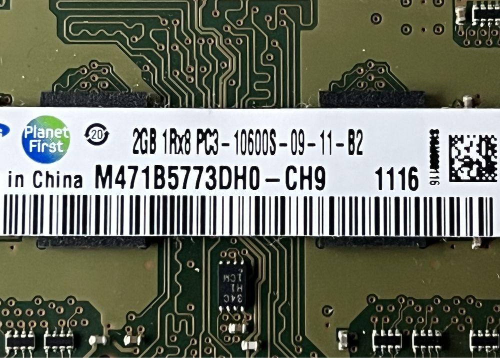 Apple Macbook Pro RAM Memory DDR3 2x2GB 1600 MHZ