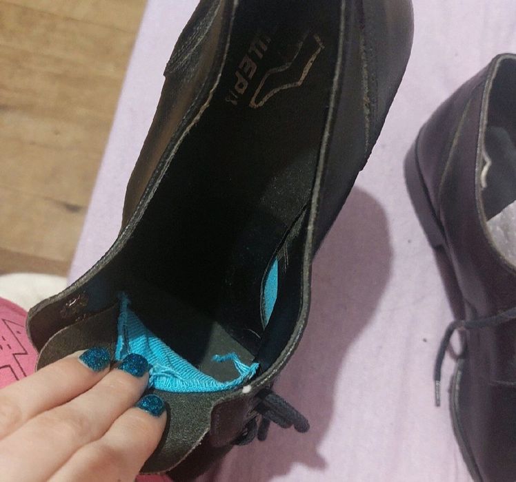 Естествена кожа  мъжки елегантни обувки