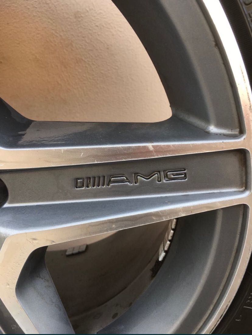 Диски R18 5×112 Mercedes AMG разноширокие оригинал
