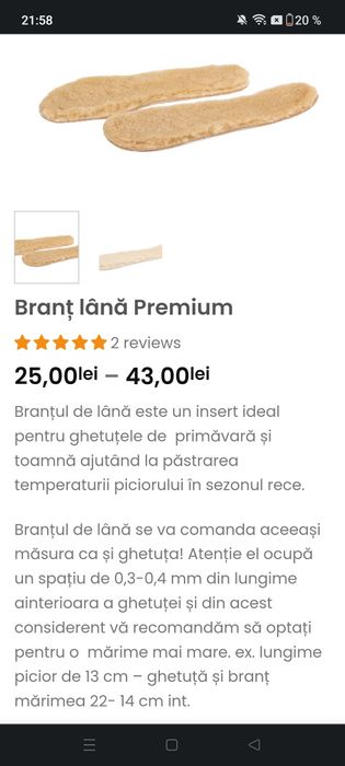 Ghetute Timmo barefoot nr. 18, 19