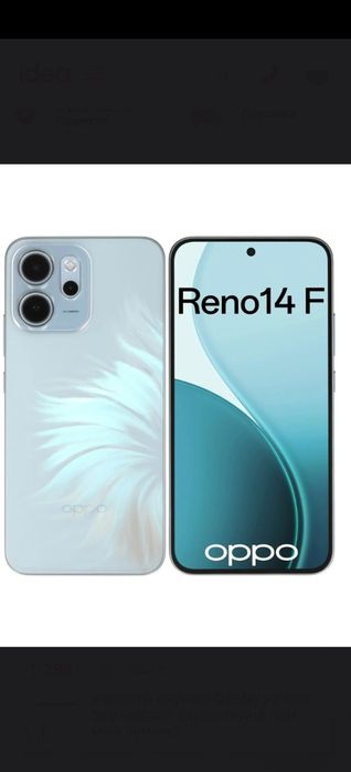 Oppo reno 14 f  5g 8/256