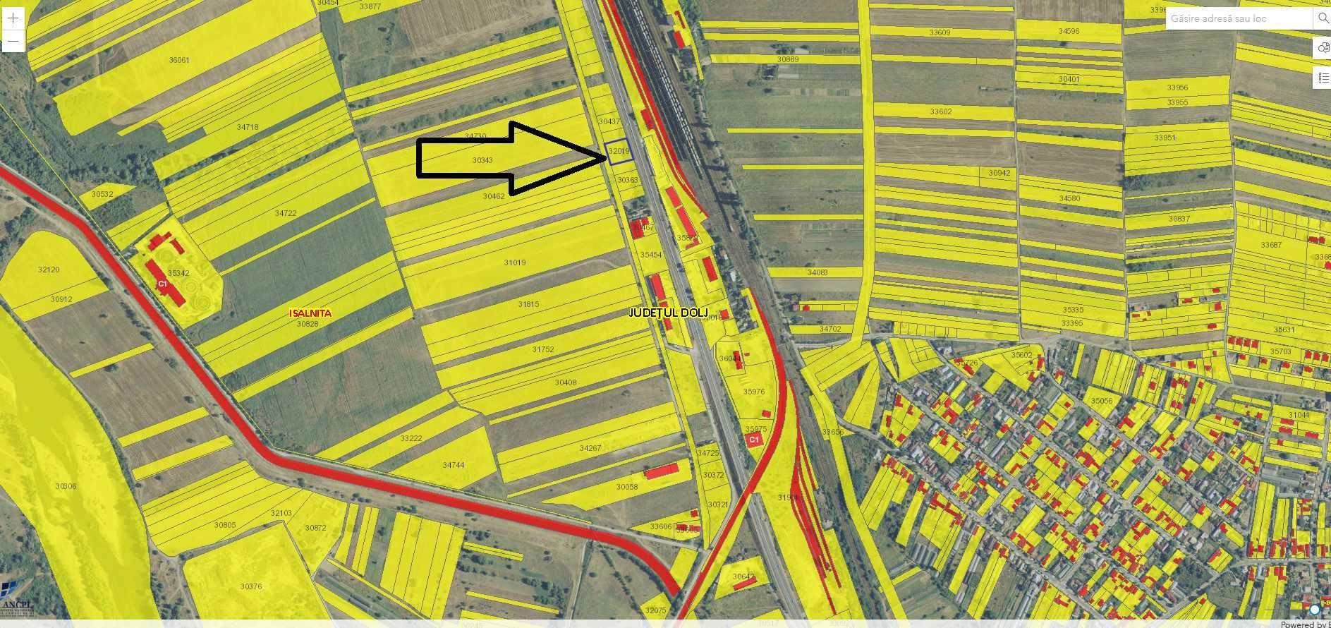 Teren Intravilan Isalnita DE70/79, zona Rompetrol, Viking , Urbanism