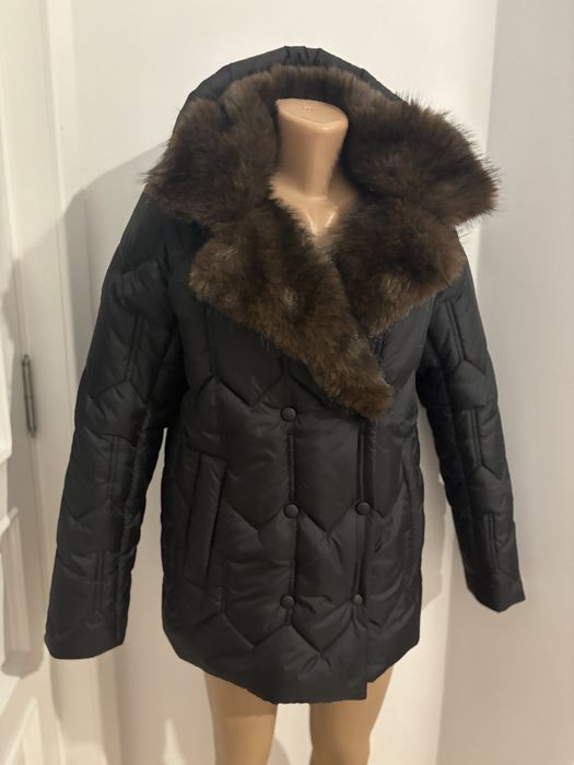 Geaca iarna dama cu blanita L-XL