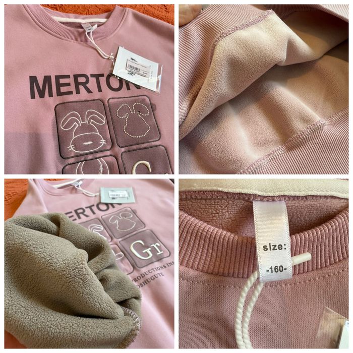 Теплый свитшот на девочку