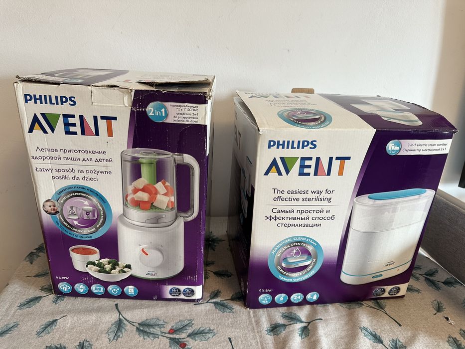 Sterilizator + Blender Avent