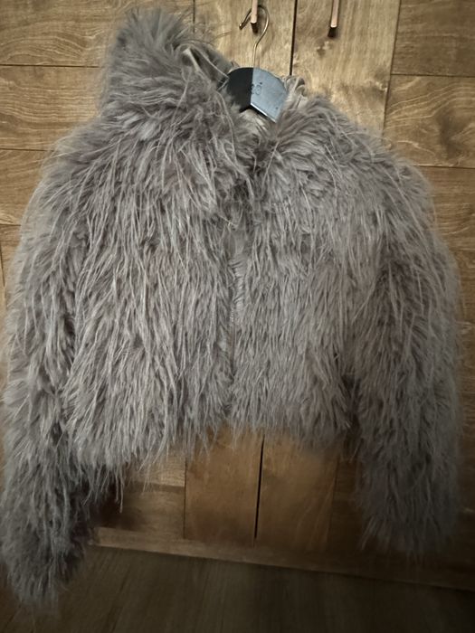 Пухени палтенце с качулка
