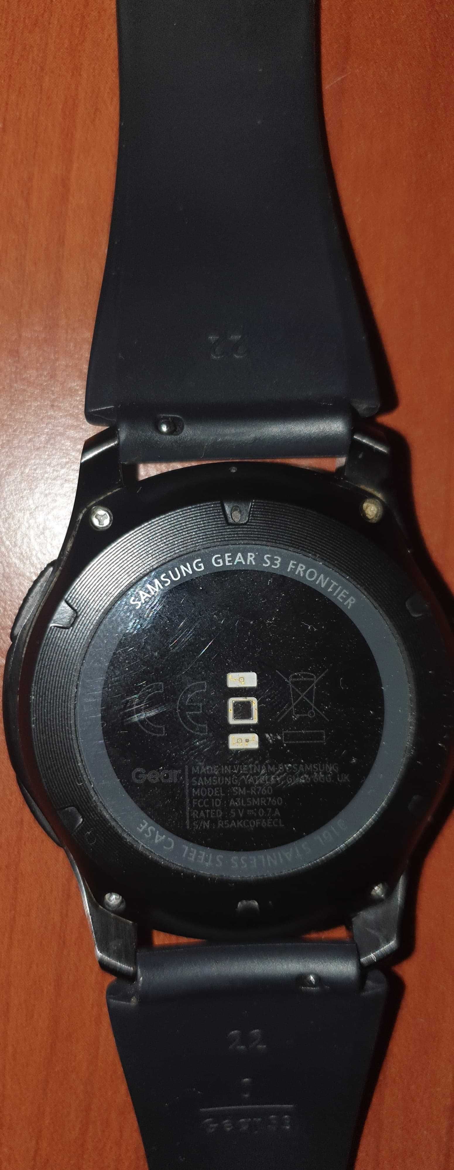 Ceas Smartwatch Samsung Gear S3, Frontier, IP68