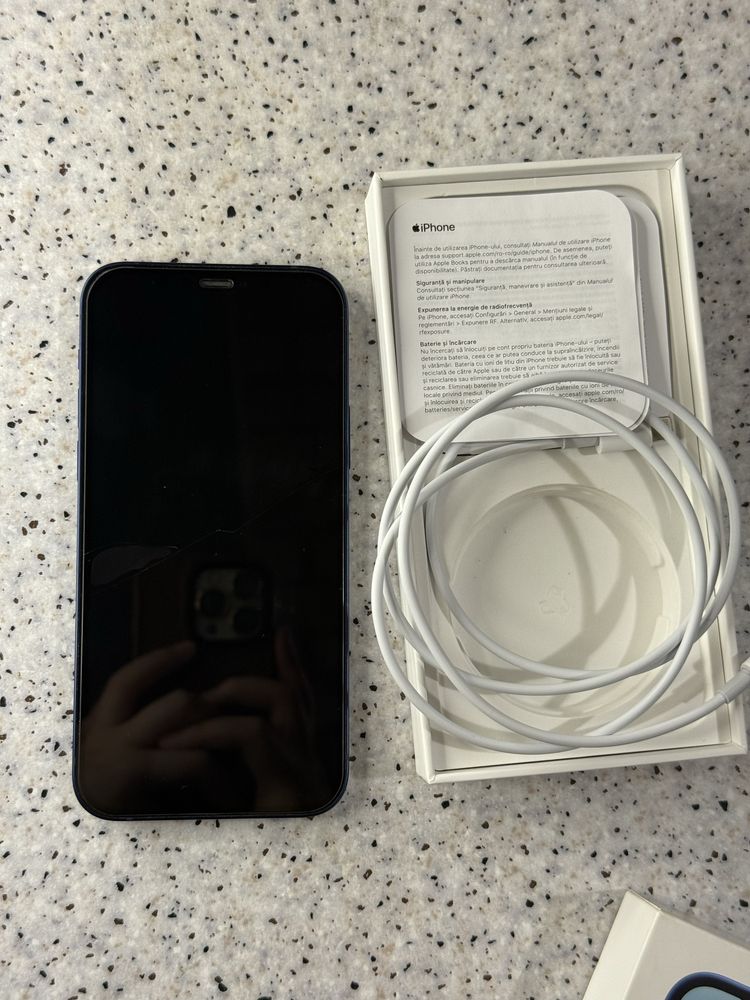 Iphone 12, 128 гб, синий цвет