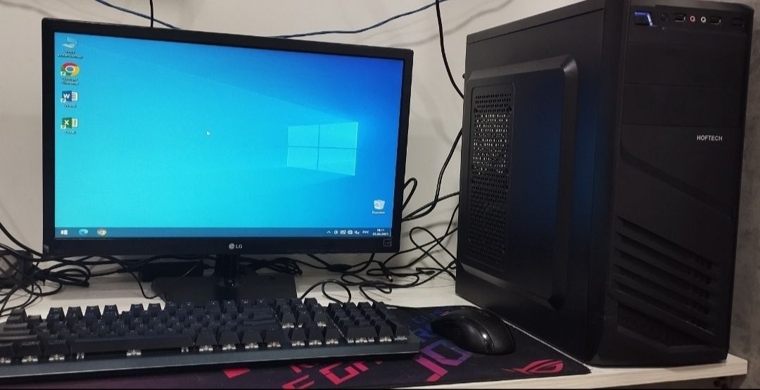 Office, IT va oddiy oyinlar uchun optom narxda komplekt kompyuter