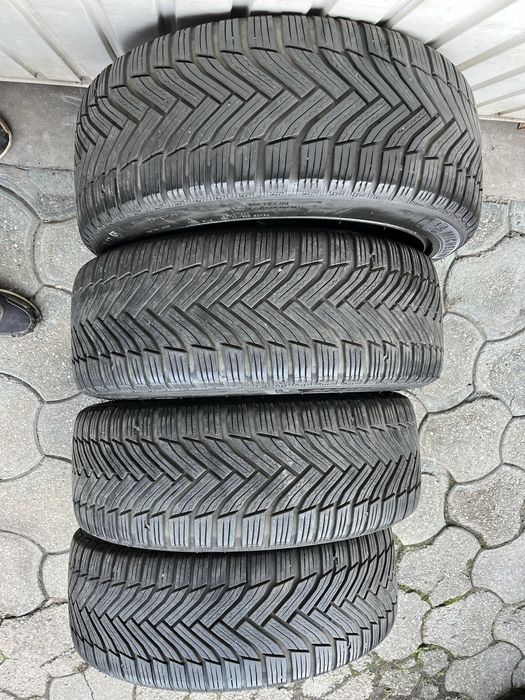 Jante 5x120mm, anvelope iarna 225/45 R17, BMW E46 E90 E91 E81 F20 F30