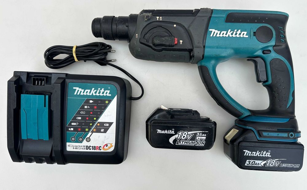 Makita DHR 202 LXT - Aкумулаторен перфоратор 2x18V 3.0Ah