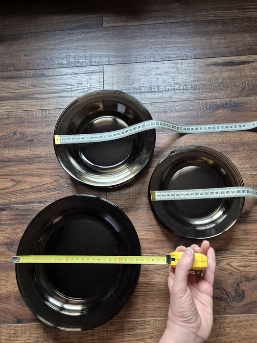 Set 18 piese vesela Arcoroc fumuriu