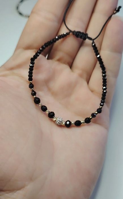 Bratara dama cu spinner și aur de 14 k