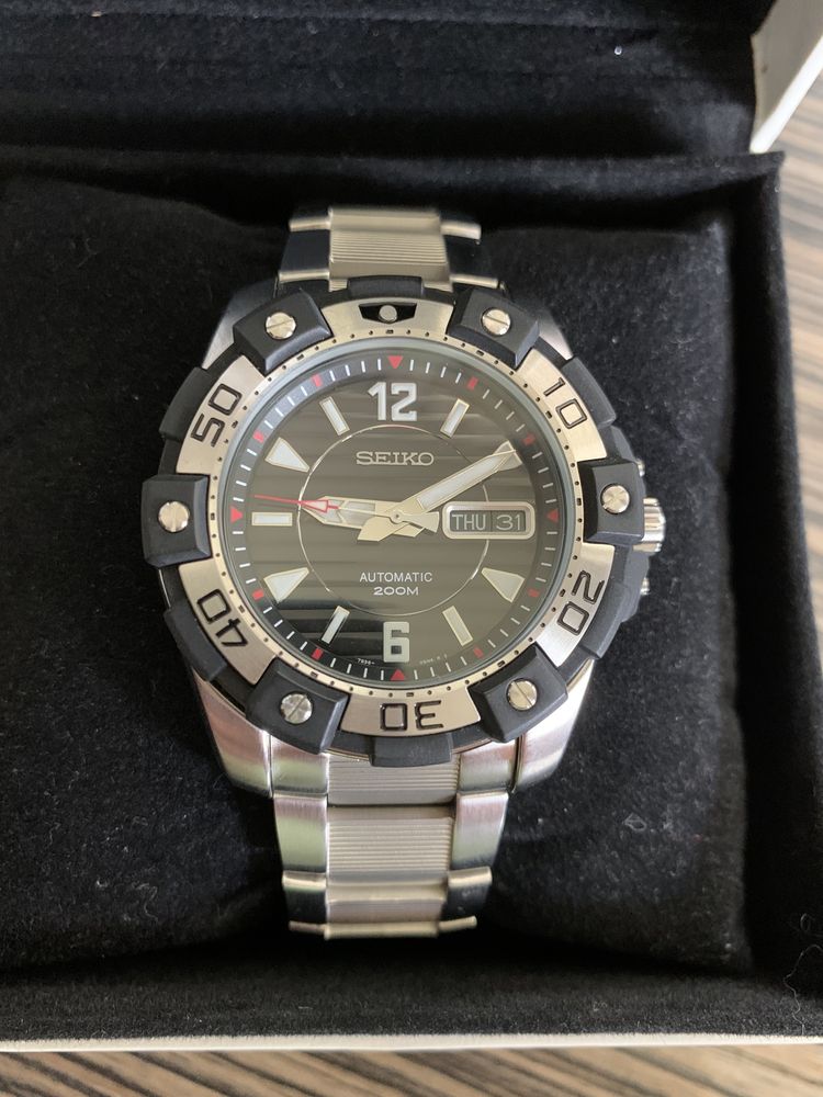 Vand ceas nou Seiko Diver SKZ271K1, mecanic