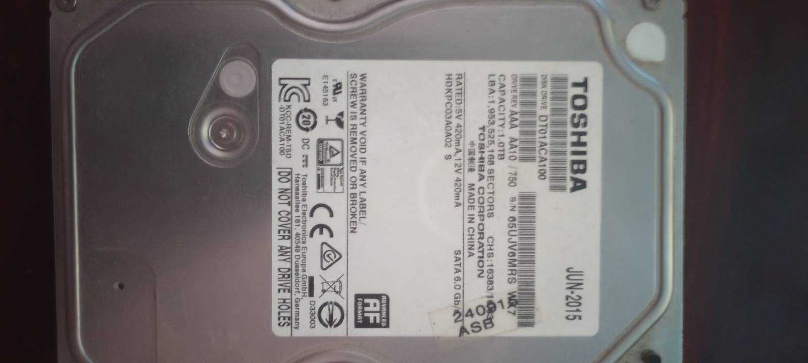 HDD 1TB Toshiba WD