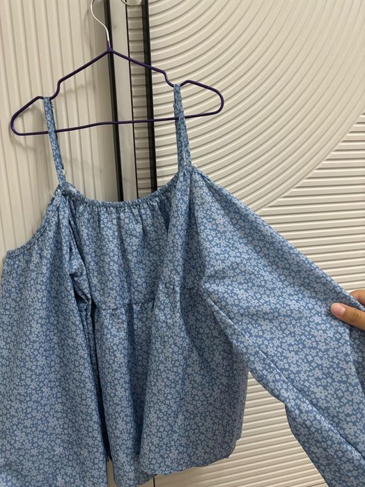 Летняя кофточка(синяя)