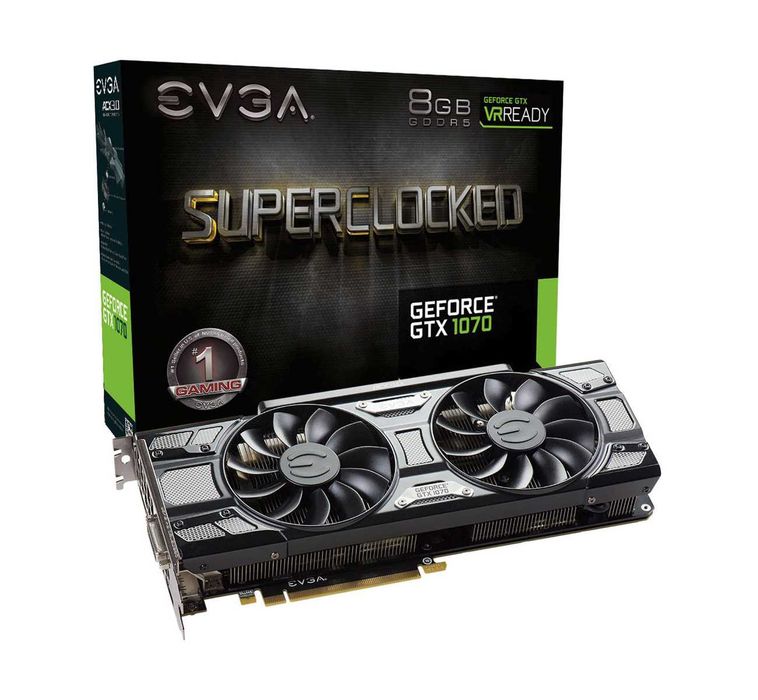EVGA GeForce GTX 1070 8 Gb (Gaming Black Edition)