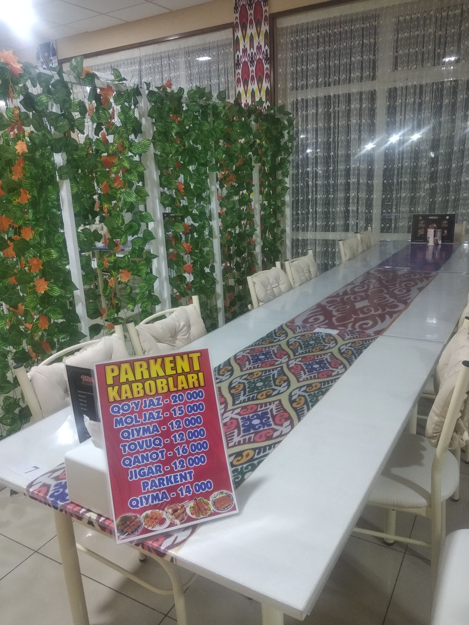 Shashlik  joy arendaga beramiz kafega