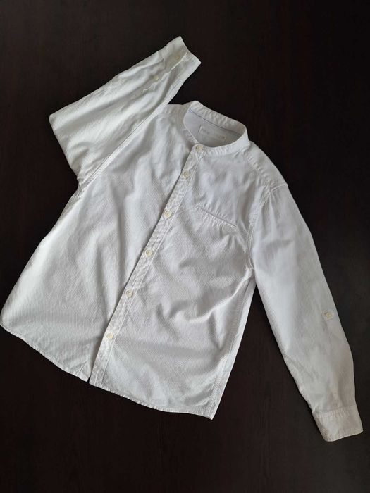 Елегантен комплект "Бефо". Подарък Бяла плътна риза. 98-110 см.