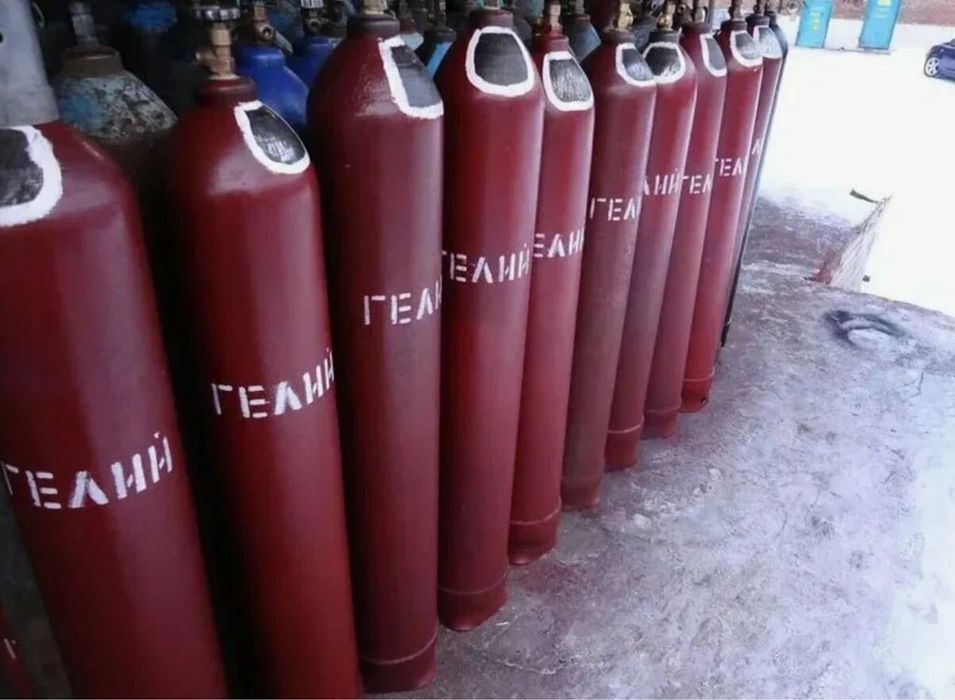 Баллон с гелием 40 литров с доставкой и установкой