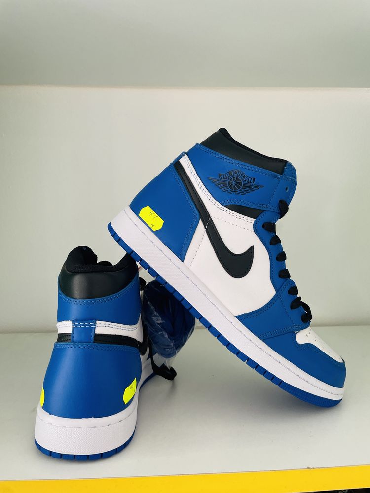 Vand jordan 1 mid blue