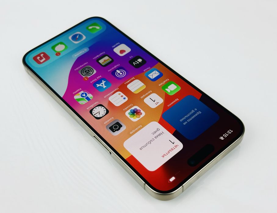 Apple iPhone 15 Pro Max 256GB Natural 90% Батерия! Гаранция!
