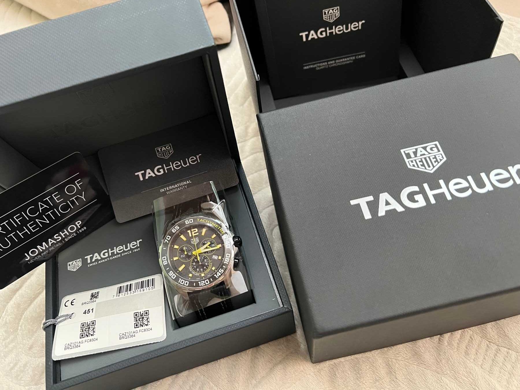 Tag Hauer Chronograph Formula 1 CAZ101AG.FC8304