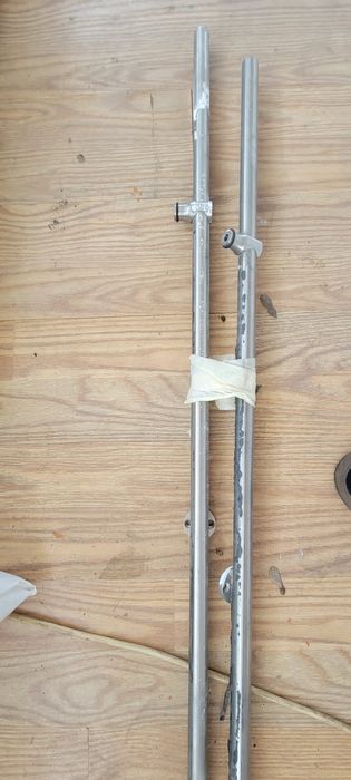 Usi glisante din sticlă securizată 8mm, sablata cu model plus accesori