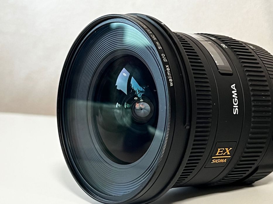 Обектив Sigma 10-20mm f/4-5.6 EX DC HSM за Nikon