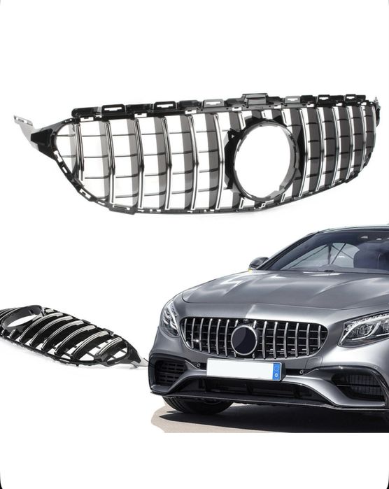 Решетка радиатора GT Mercedes Benz C-class w205, s205, c180