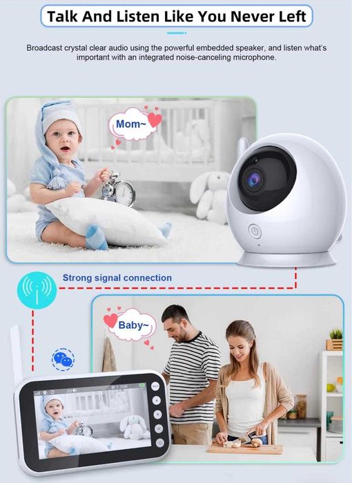 Camera de supraveghere bebelusi Baby monitor - noua - sigilata