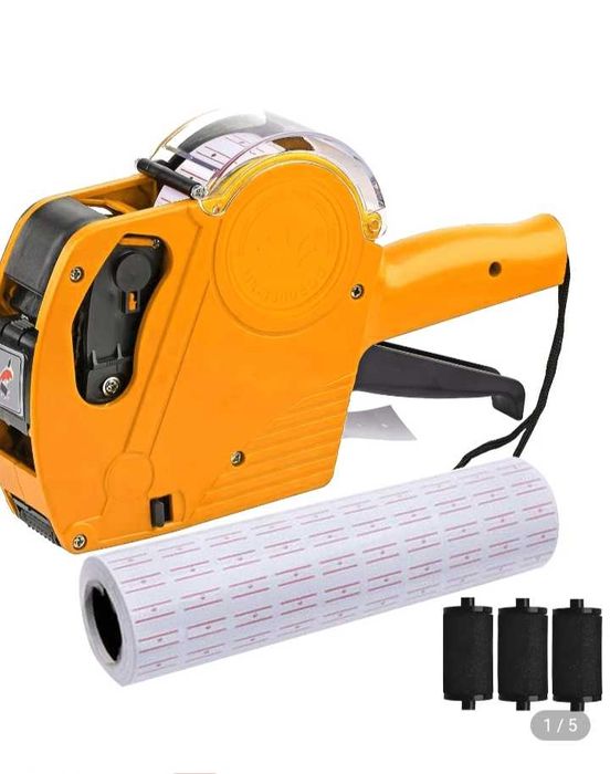 Знак ЕВРО и Лв Маркиращ пистолет цена  Комплект с мастило и ленти