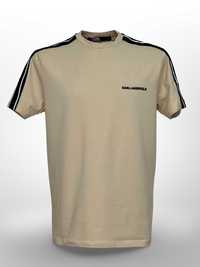 SS23-24 Karl Lagerfeld бежова тениска с пагони ОРИГИНАЛ S M L