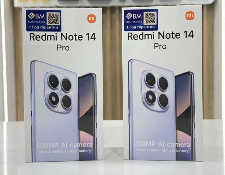 Redmi not 14 pro 12\256GB yangi karopka plomba ochilmagan