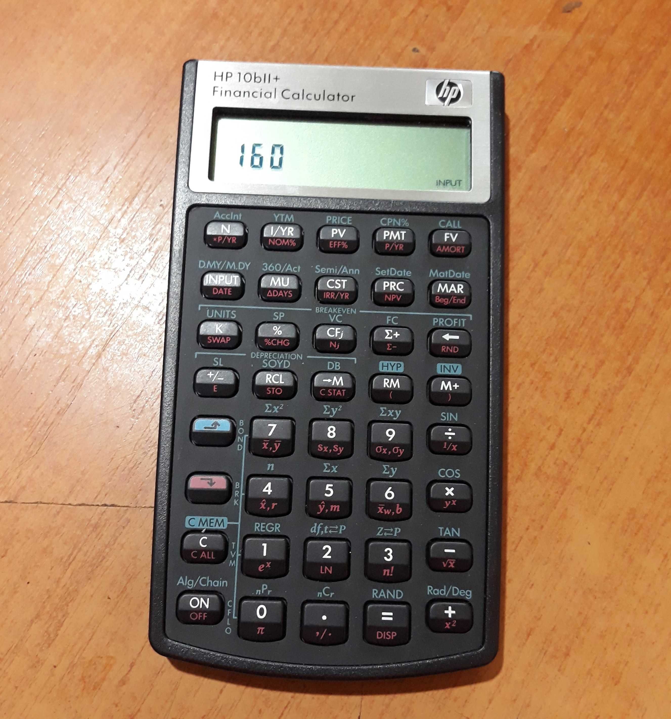 Financial Calculator Hewlett Packard