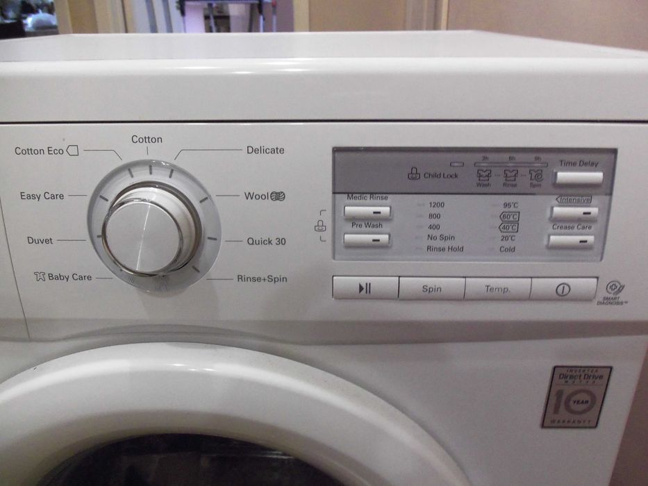 Пералня LG 7 кг direct drive A+++