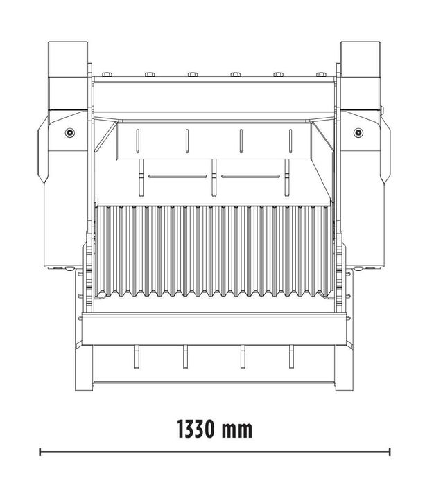 Cupe concasoare MB Crusher BF80.3 S4 pentru excavatoare 18-29 ton