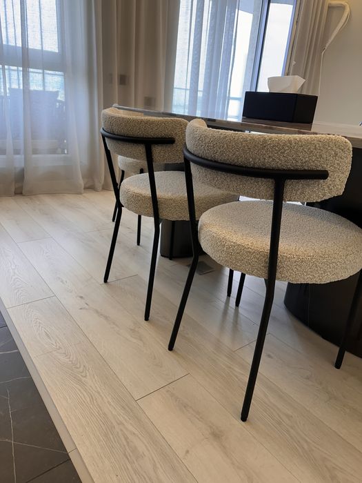 Set 6 Scaune Boucle living modern/ minimalist