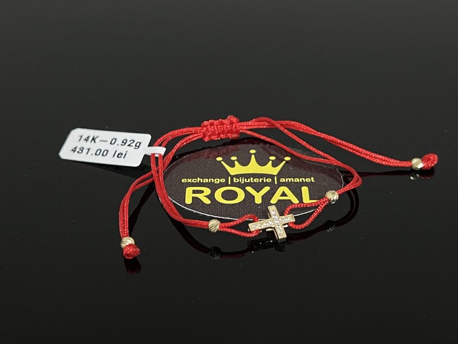 Bijuteria Royal CB : Bratara snur aur 14k 0,92 grame