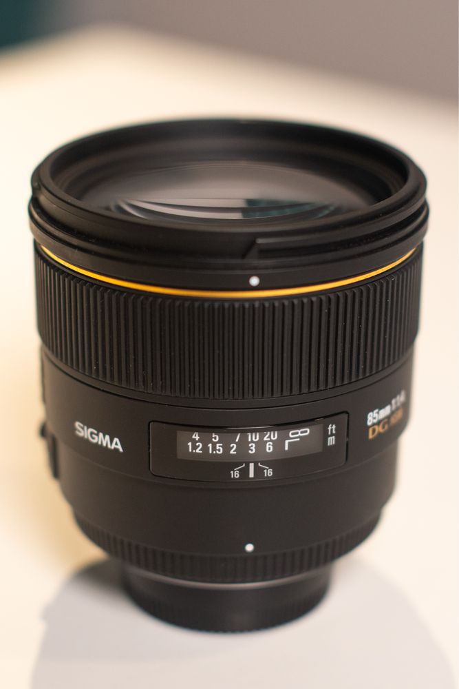 Obiectiv Sigma 85mm f/1.4 DG HSM (non-Art) Nikon